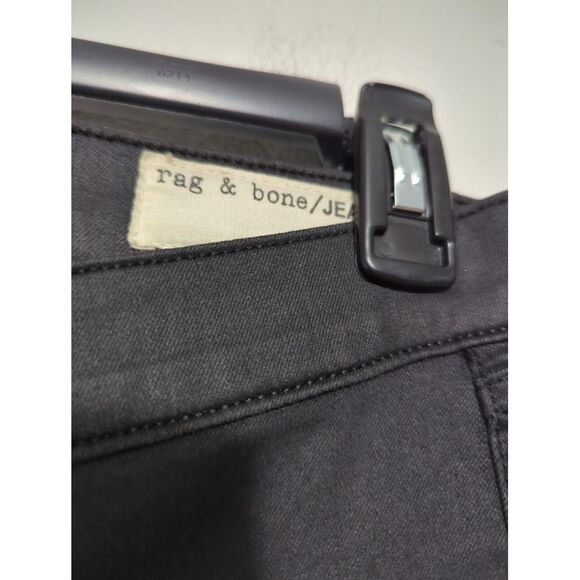 Rag and Bone Womens Jeans Leggings Black USA Shoreditch Made Size 32 - Picture 3 of 9